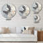 Antonay - Horloge murale peinture abstraite-1173056294