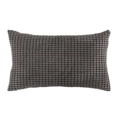 Houndstooth Cotton Blend Pillow Cover