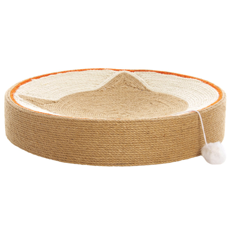 Nid de chat en jute