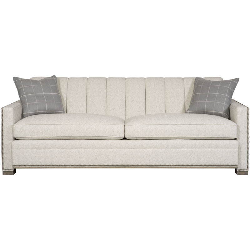 Garvey Channel Back Sofa, Casa Blanca, Worthy Snow