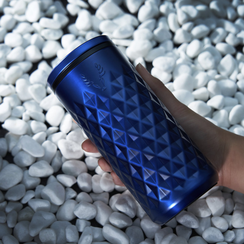 Gobelet électrique en acier inoxydable Paragon, Bleu