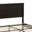 Base de lit, base de lit plateforme en bois, grand rangement sous le lit-671379887