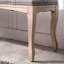 Banc rembourré en lin 43,3 po Linvella-130625064