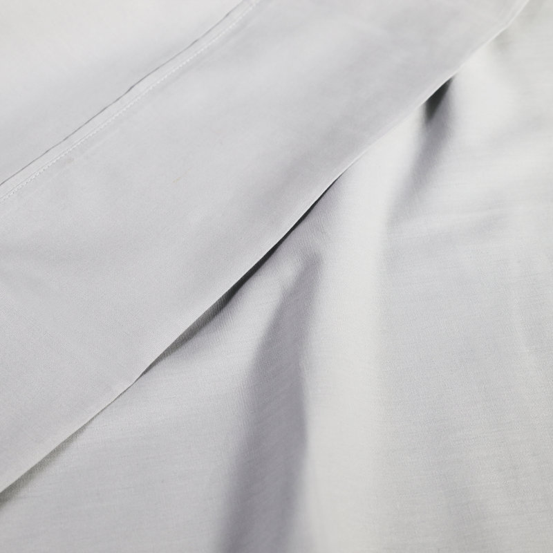 Ensemble de draps en coton percale à densité de tissage 300 fils Percale, Ensemble de draps pour grand lit + un drap-housse 