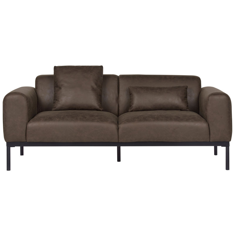 MALMOS 2 Seater Sofa, Dark Brown