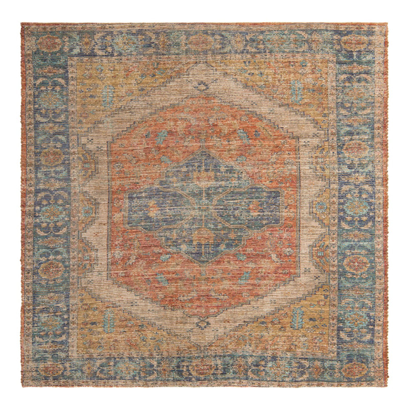 Watkin Oriental Indoor Rug, Square 7'10"