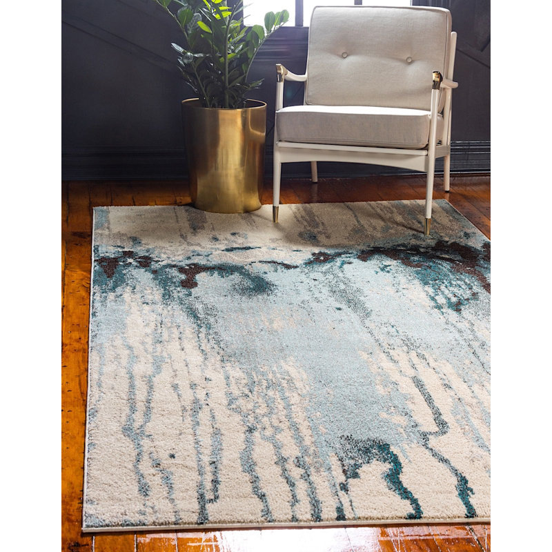 Estelle Abstract Indoor Rug, Rectangle 7' x 10'