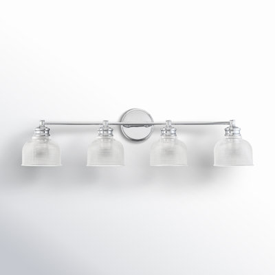 Besima 4-Light Dimmable Vanity Light in Chrome