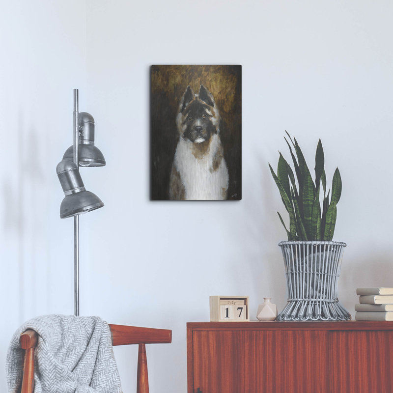 «American Akita» par Solveiga, H 24 po x l 16 po