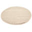 Tapis crème Sienna 5 pi 10 po x 5 pi 10 po