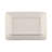 Macchiato Rectangular 10" Melamine Dinner plate