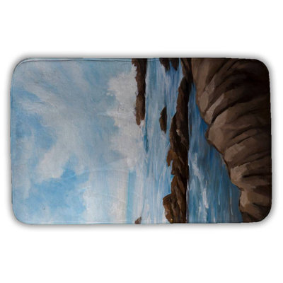 Glafira Microfiber Non-Slip Bath Mat