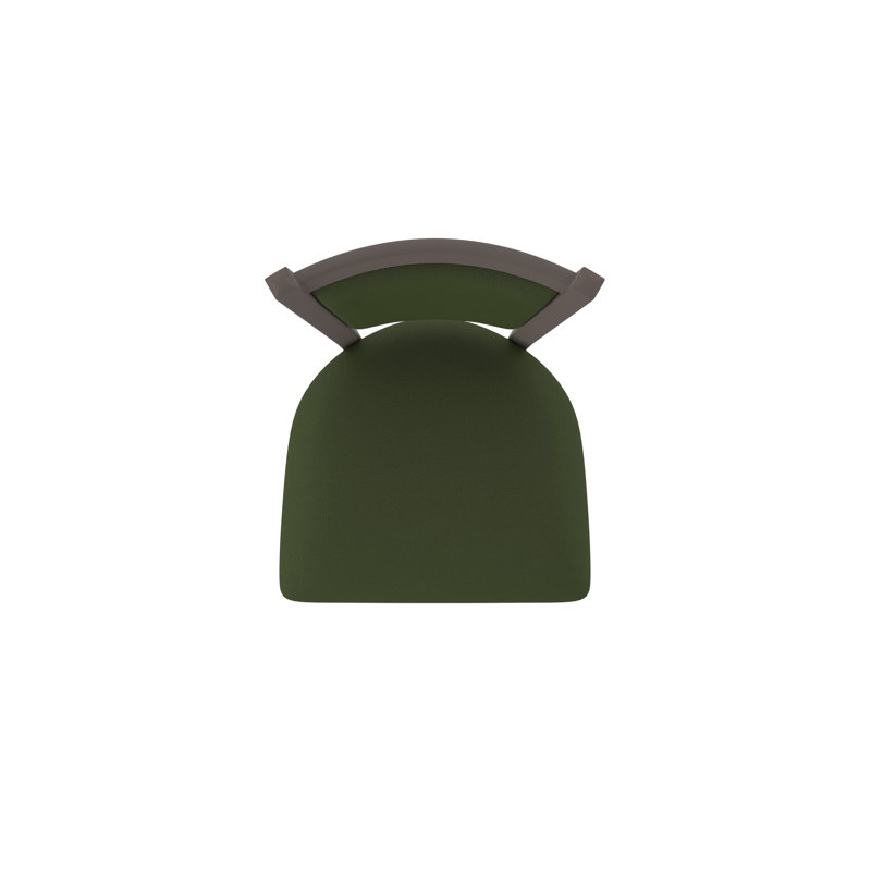 Tabouret pivotant Hadleigh, Tabouret de comptoir (siège d'une hauteur de 25 p, Vinyle - pin Canter, Bronze