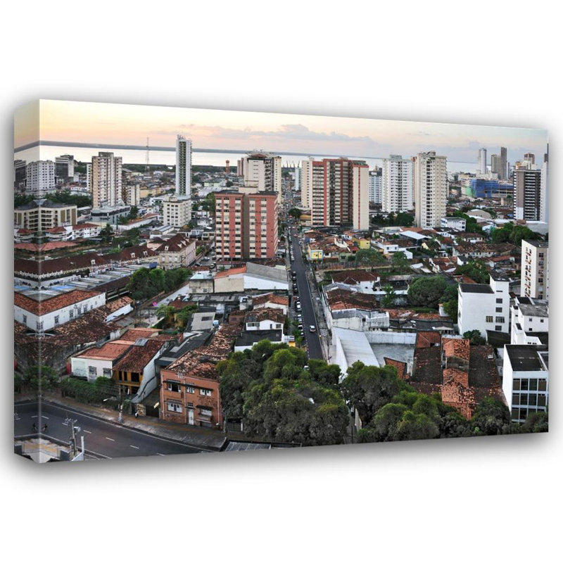 Belem Cityscape, Brazil, 13" H x 18" W