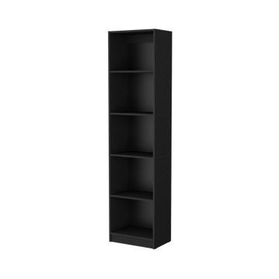 Bibliothèque Milton avec tablettes de rangement à niveaux