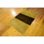 Tapis zone en laine dorée/brune 3 pi 2 po x 4 pi 9 po main one-of-kind noué la Nash