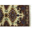 Tapis crème / brun
