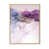 Toile brune avec cadre flottant