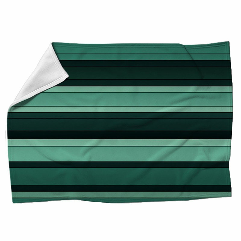 Machine Printed Throw Blanket, 68" W x 80" L