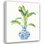 Art Direct Nai, Danhui, reproduction d'art sur toile tendue: Palm Chinoiserie White I