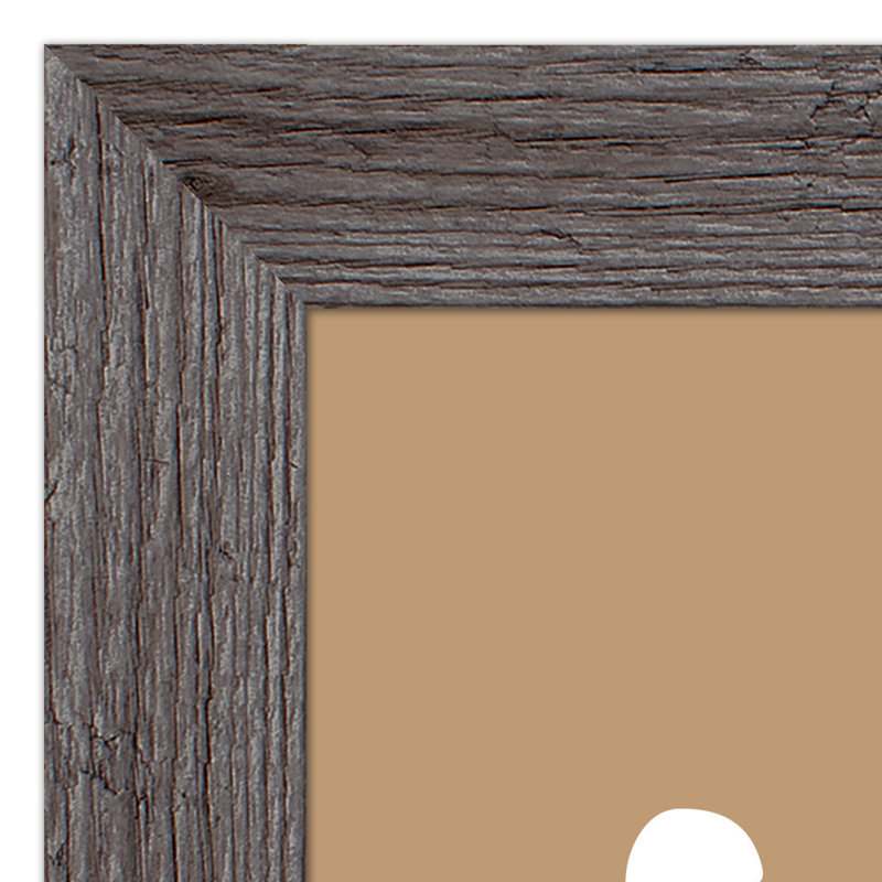Art encadré Snuggly, Cadre gris, H 14 po x l 11 po x P 0,75 po