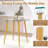 Round Glass Top Metal Base Dining Table