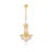 Stinnett 6 - Light Dimmable Empire Chandelier-32478868-32478869