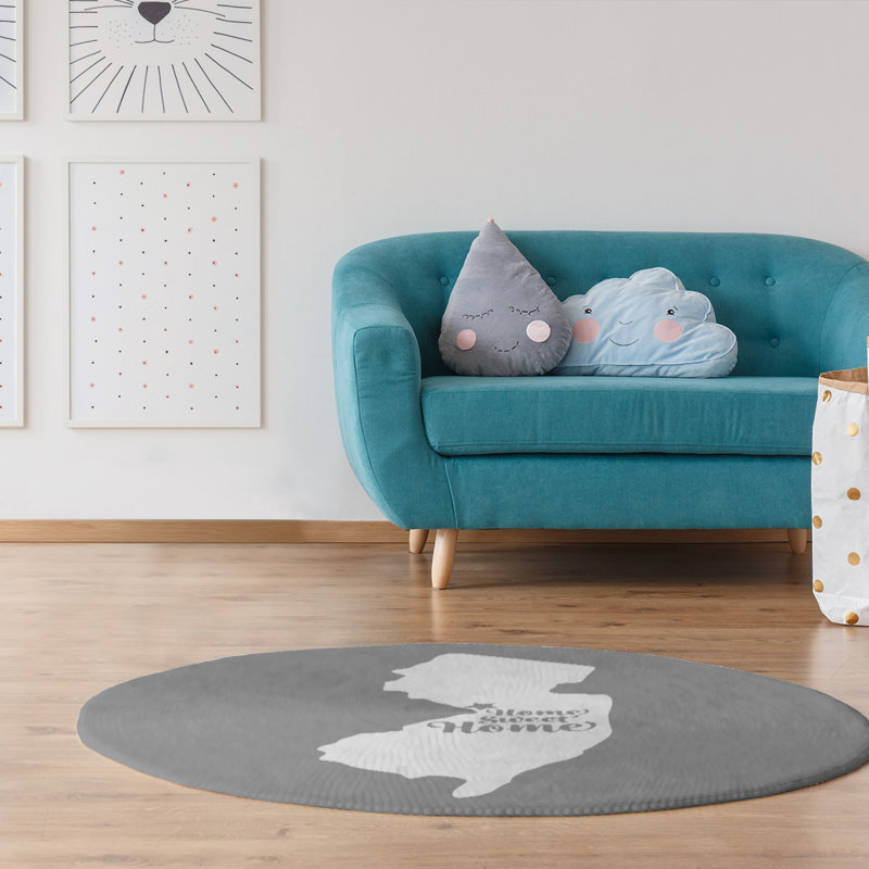 Tapis en poly-chenille trenton à la maison