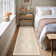 Medallion Non Slip Washable Rug(Cream)