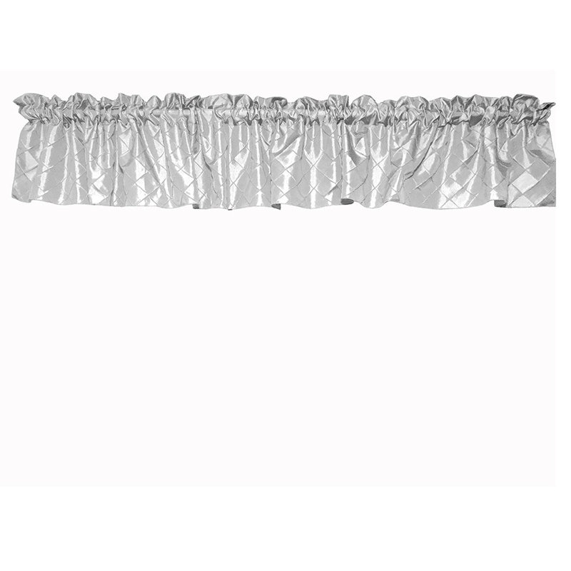 Cantonnière sur mesure l 52 po, Blanc, L 52 po x L 24 po
