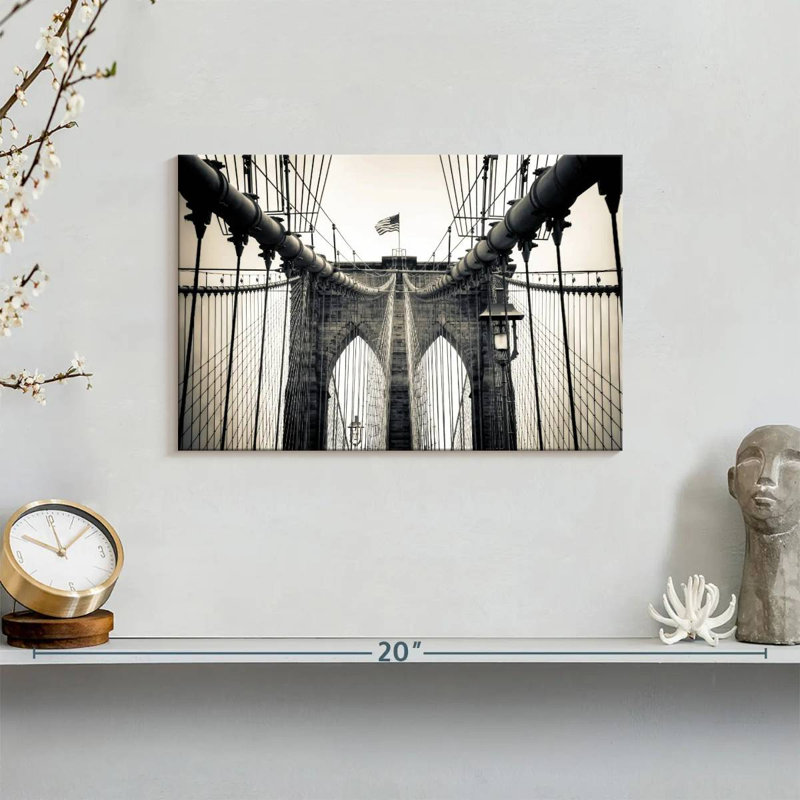 Lilie Brooklyn Bridge Arches, 8" H x 12" W