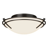 Tryne 2 - Light 15.7" Simple Bowl Flush Mount