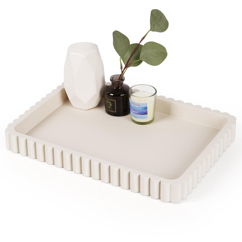 Plateau pour canapé, repose-pieds rectangulaire (gris), Grey