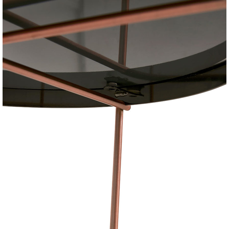 Windrim Side Table, Copper