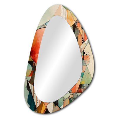 Miroir décoratif asymétrique Denita