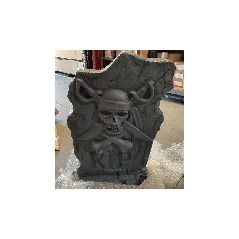 Statue de pierre tombale pirate First Mate