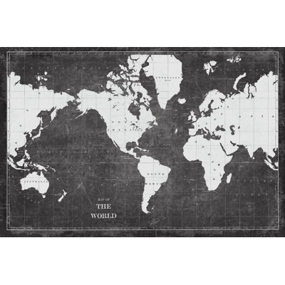 " Blueprint World Map "