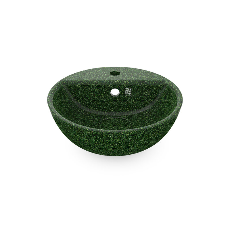 Soft40 15.75'' L Bathroom Sink, Moss
