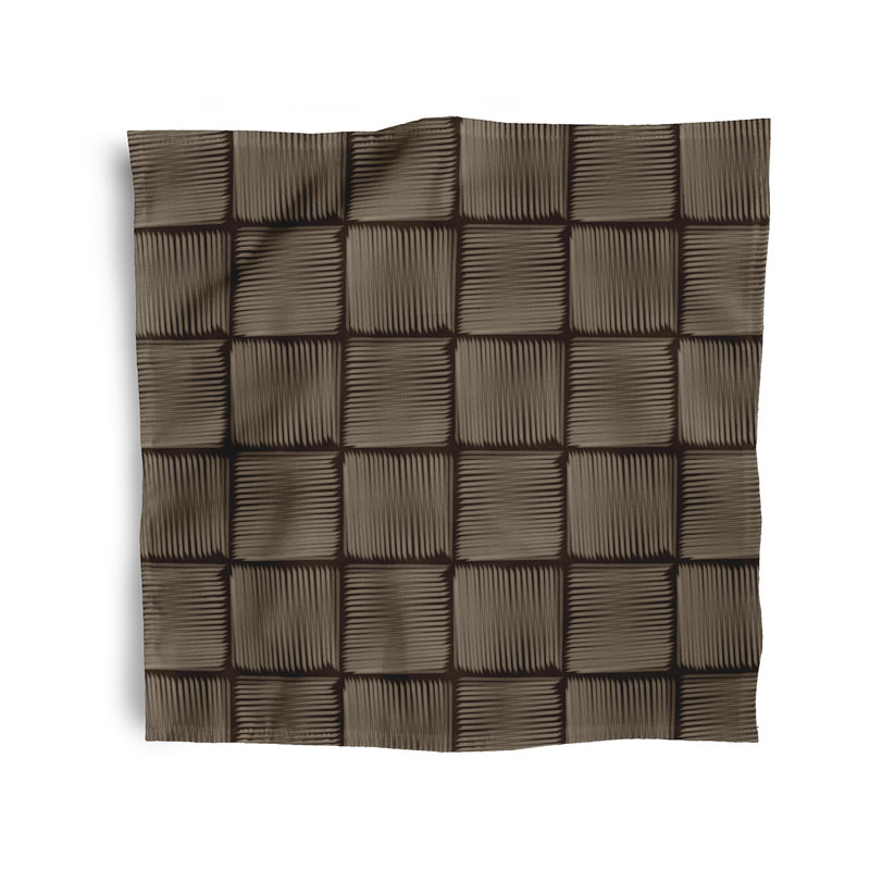 Lacatus Basketweave Napkins, Brown