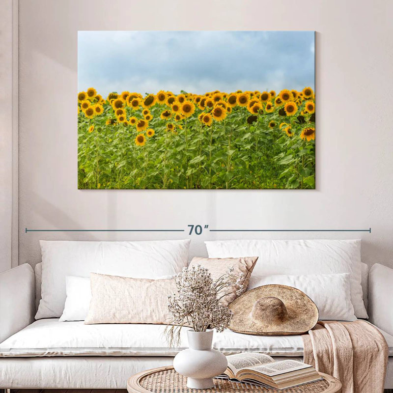 Tournesols Alvord, H 32 po x l 48 po