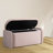 Corduroy Storage Bench for Bedroom,Bed End Ottoman Bench with Storage,Modern Oval Storage Bench with Seating for Living Room,Entryway,Window ( 45”)-330097689