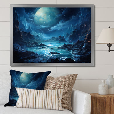 " Planet Neptune Deep Blue I "