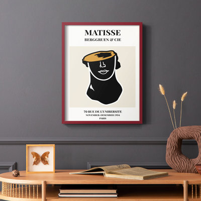 Matisse Cxxxi, reproduction encadrée - bois massif