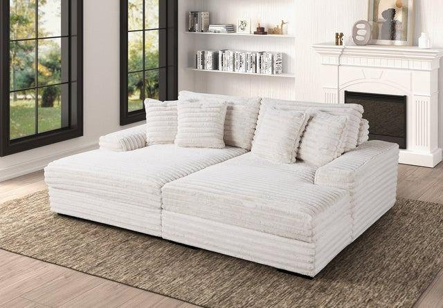 Panelo Upholstered Chaise Lounge