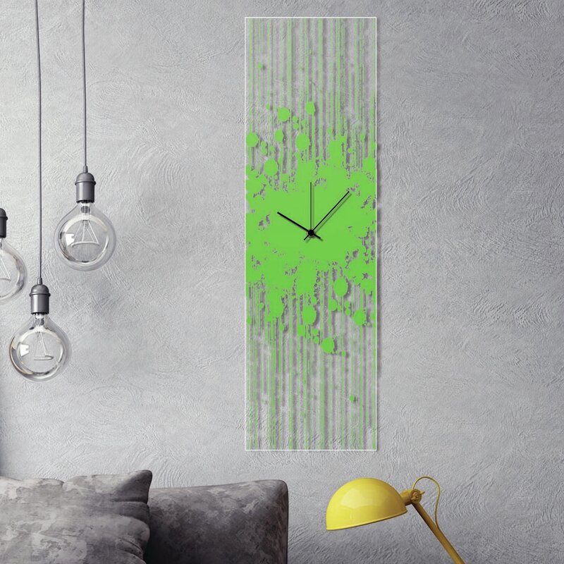 Green Wall Decor - Hanny Metal Wall Clock