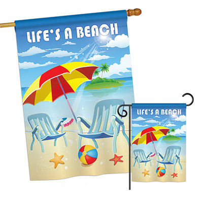 Double Sided 40'' H x 28'' W Polyester