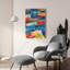 «Nocturn 1» par Cheryl Warrick, art mural en verre acrylique-500647598