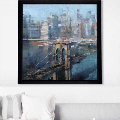 Pont de Brooklyn I par Mark Lague - Peinture