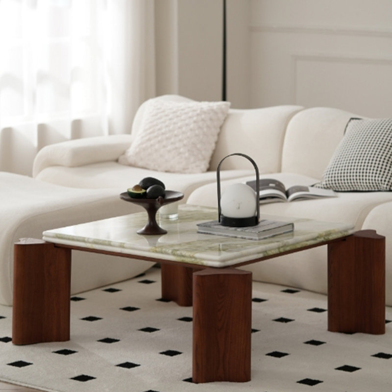 Modern marble coffee table