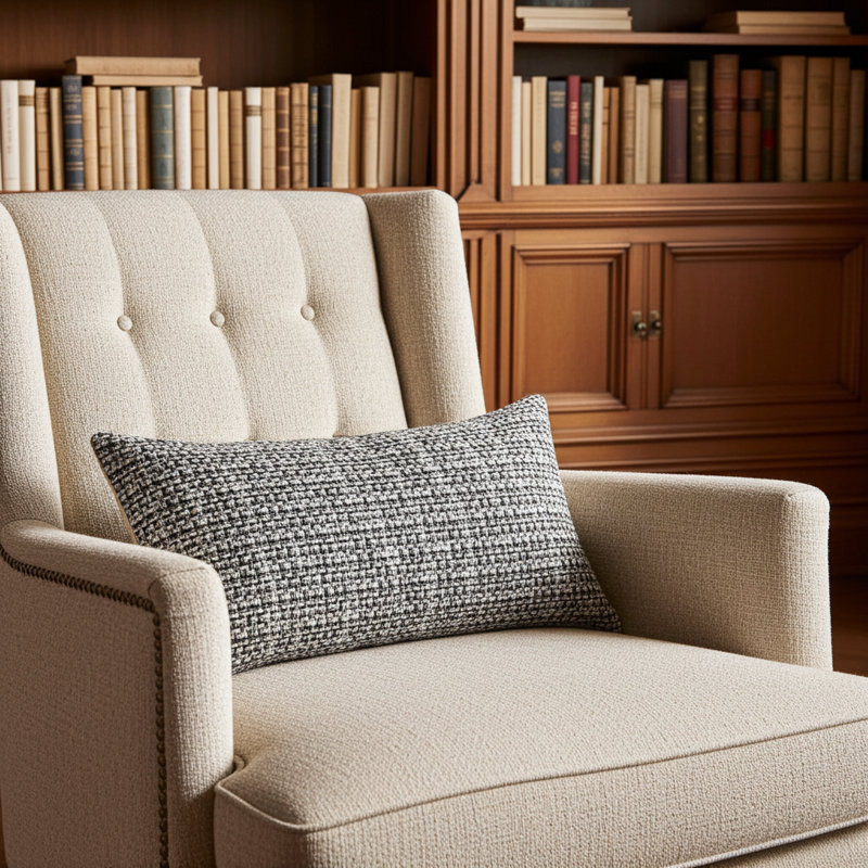 Oreiller luxueux, 20 po x 36 po, Coussin lombaire